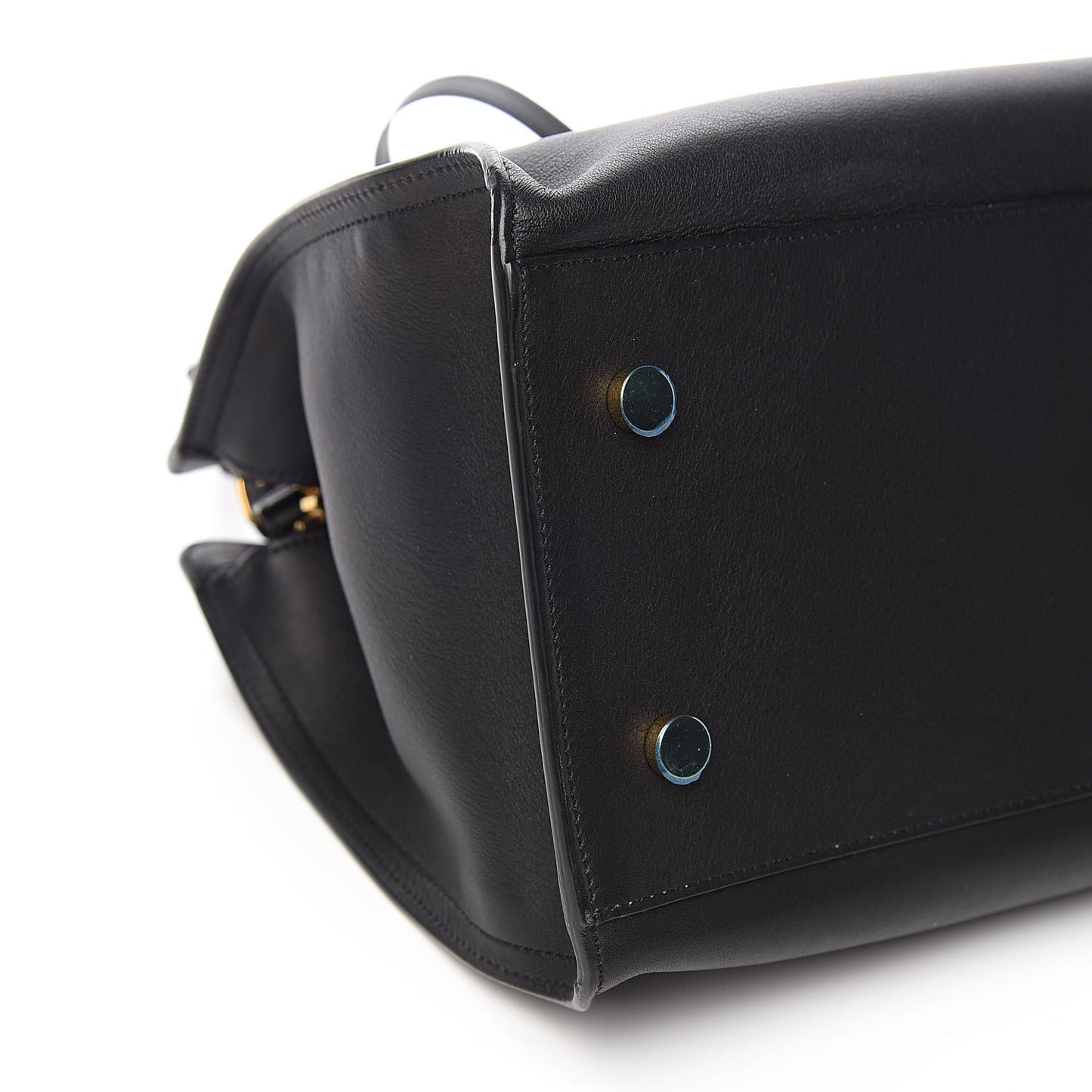 Smooth Calfskin Small Monogram Cabas Black