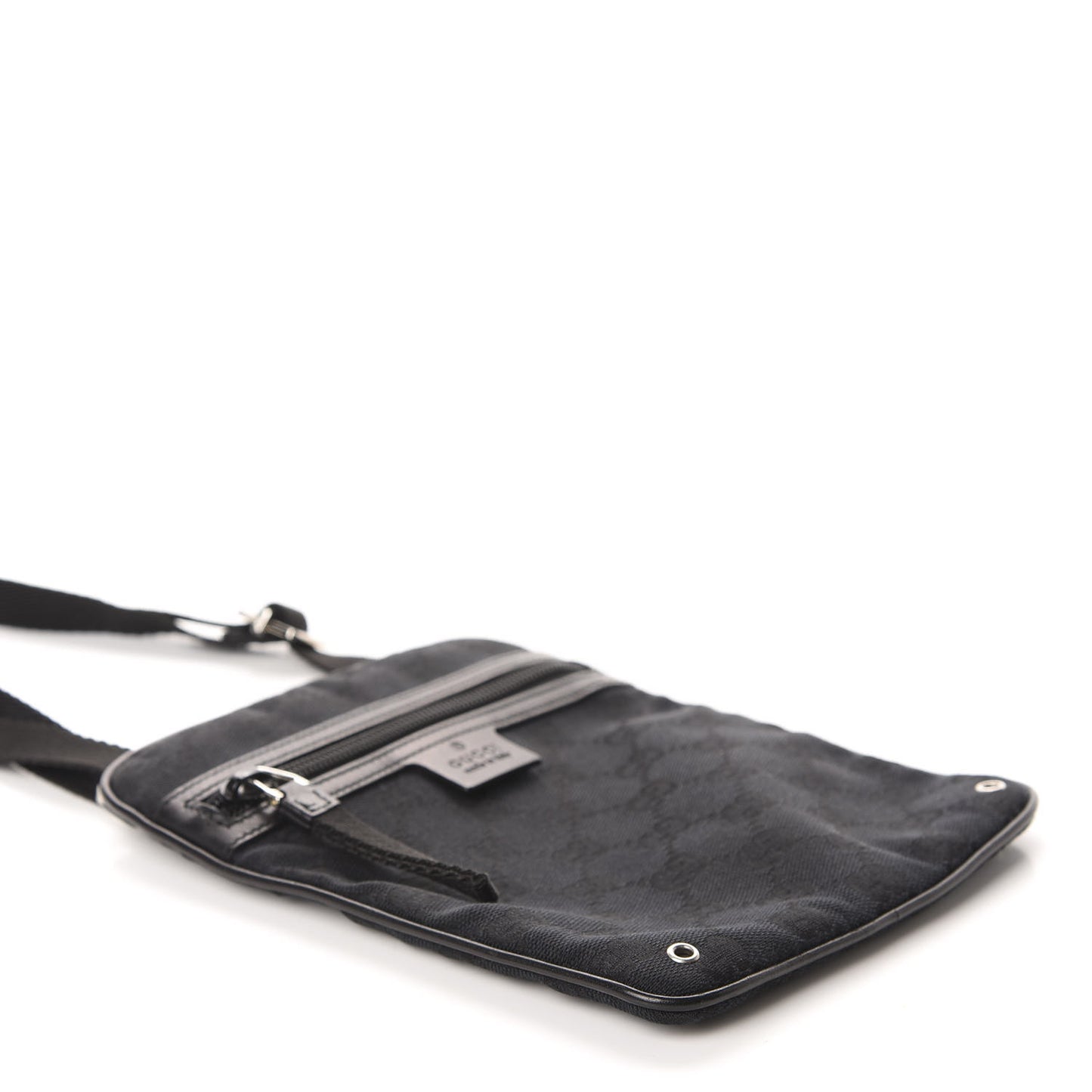 Monogram Small Messenger Black