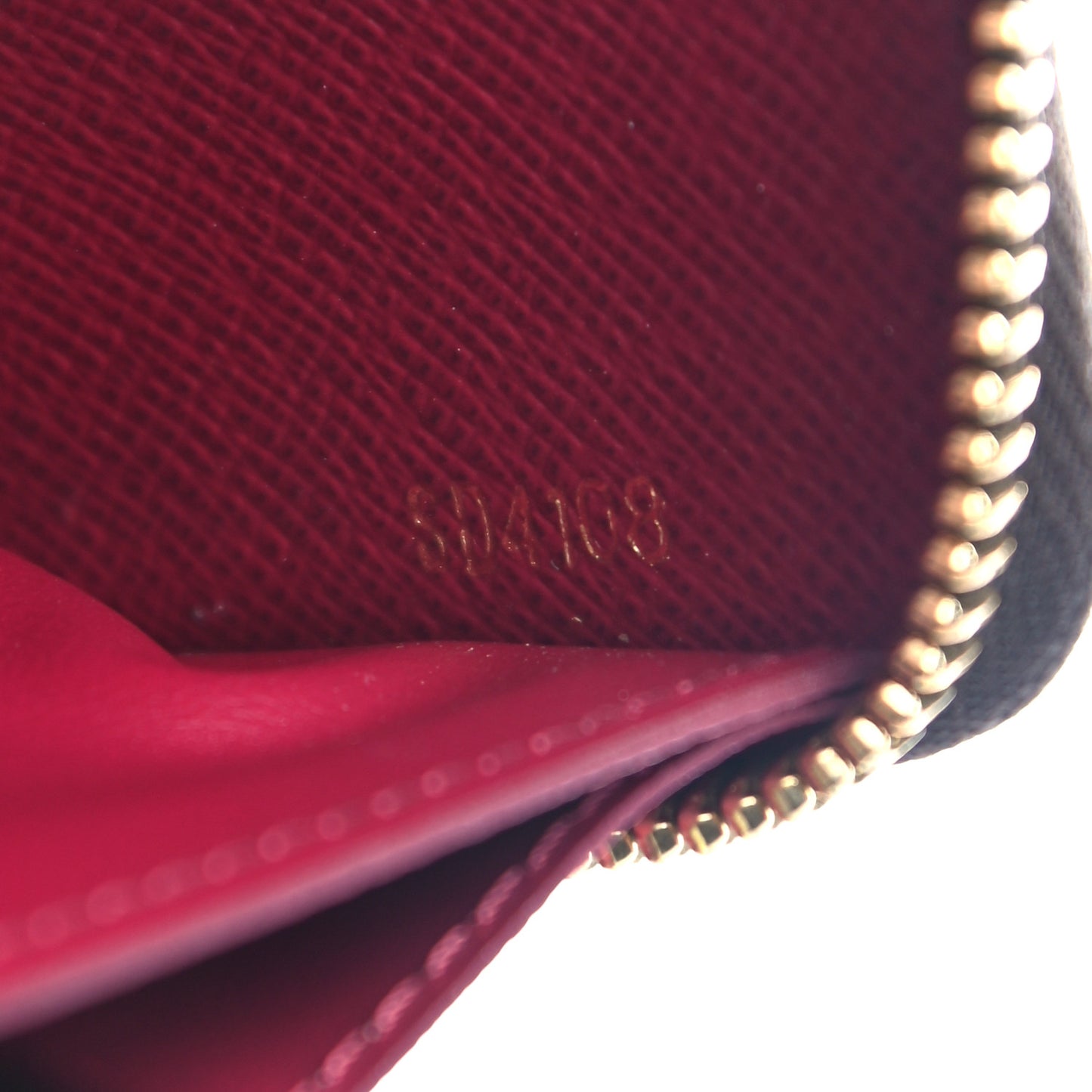 Monogram Clemence Wallet Fuchsia