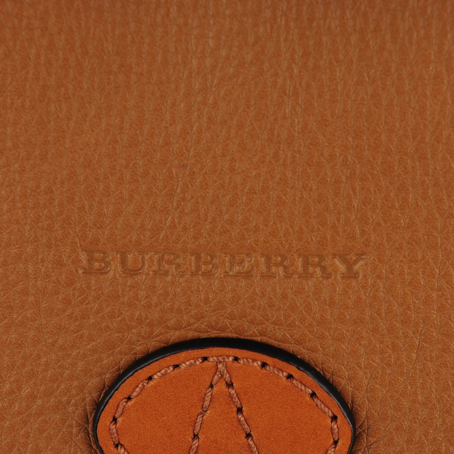 Mega Check Grainy Calfskin Small Gowan Messenger Bag Saddle Brown