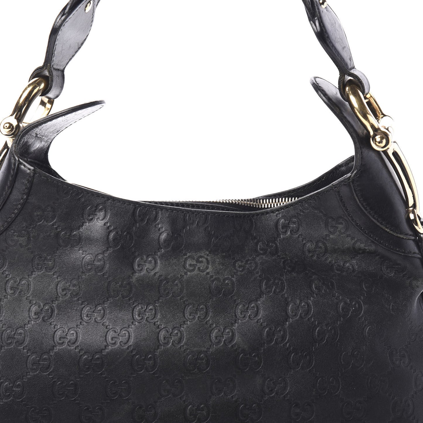 Guccissima Creole Hobo Chocolate