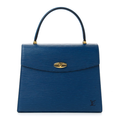 Louis Vuitton Epi Malesherbes Cyan 1 of 11
