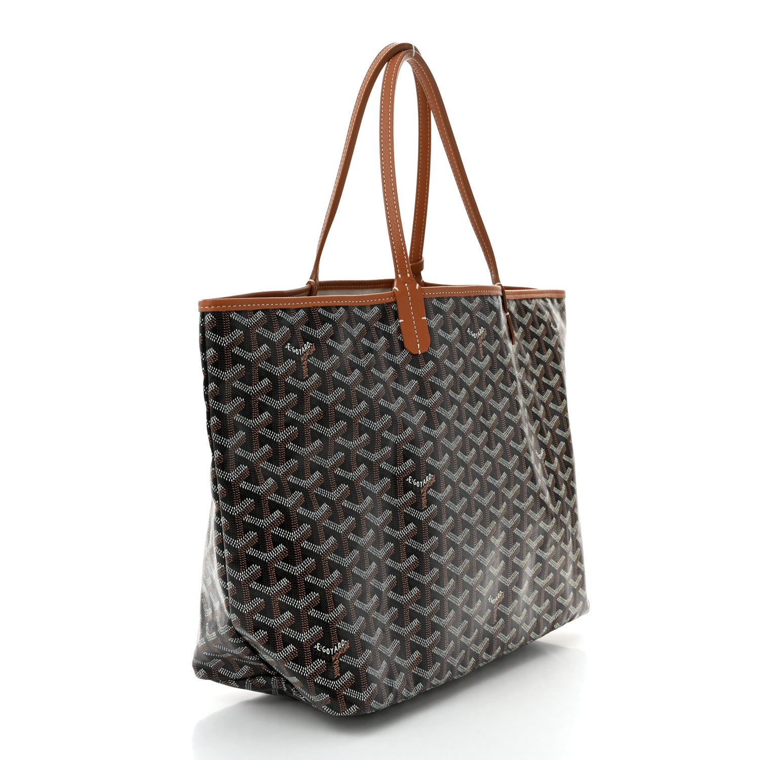 Goyard Goyardine Saint Louis PM Black Gold 4 of 11