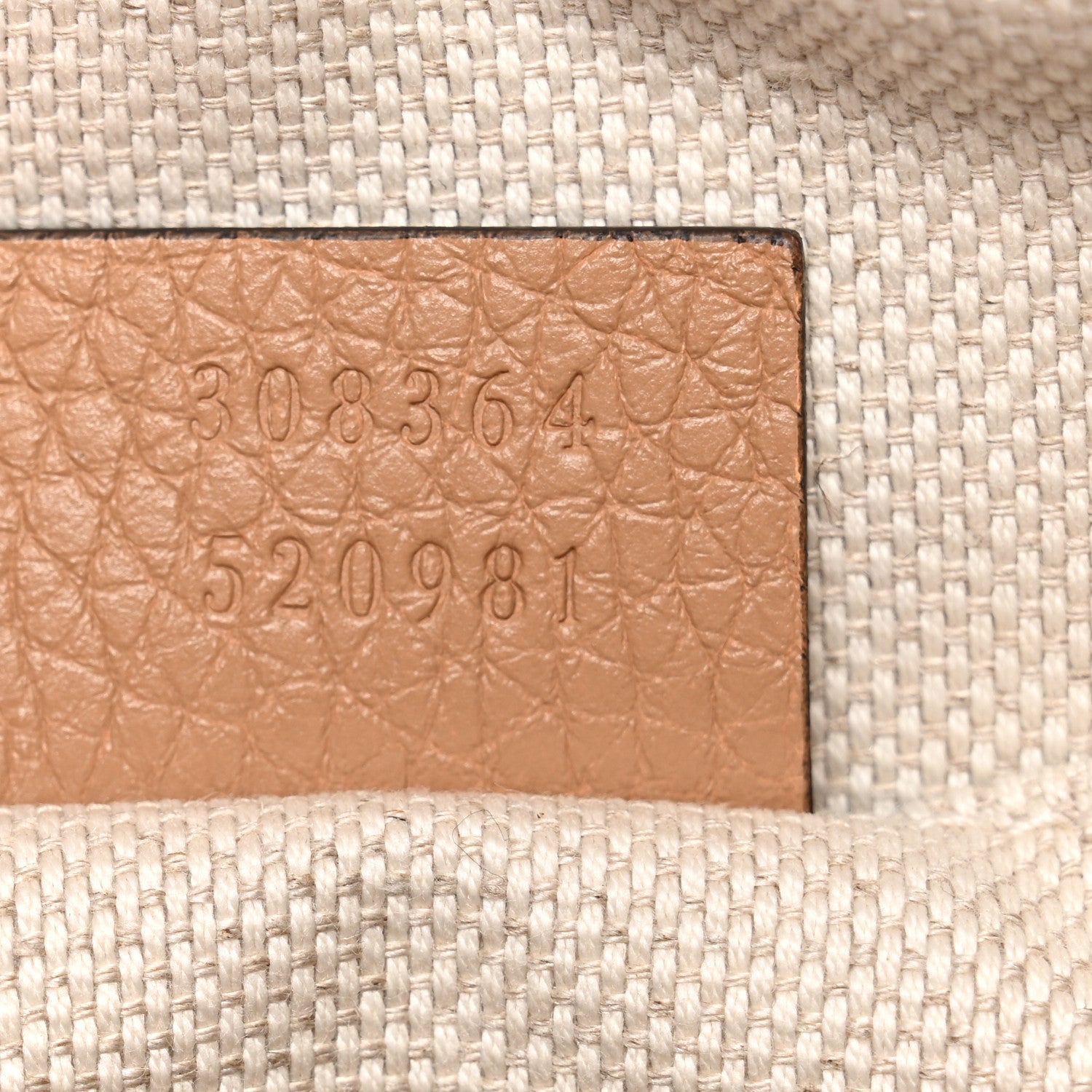 Gucci Pebbled Calfskin Small Soho Disco Bag Camelia 7 of 10