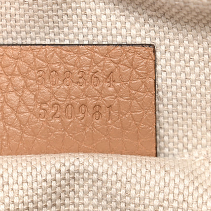 Gucci Pebbled Calfskin Small Soho Disco Bag Camelia 7 of 10