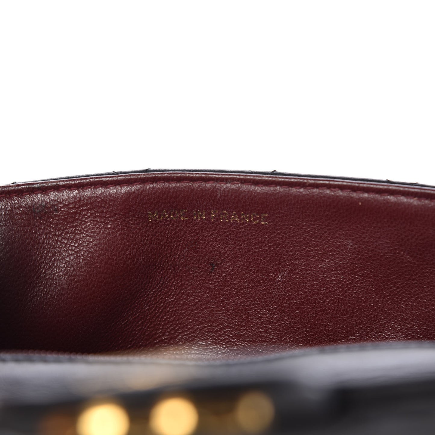 Lambskin Quilted Mini Square Flap Black