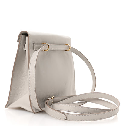 Hermes Evercolor Kelly Danse II Belt Bag Gris Perle 3 of 12