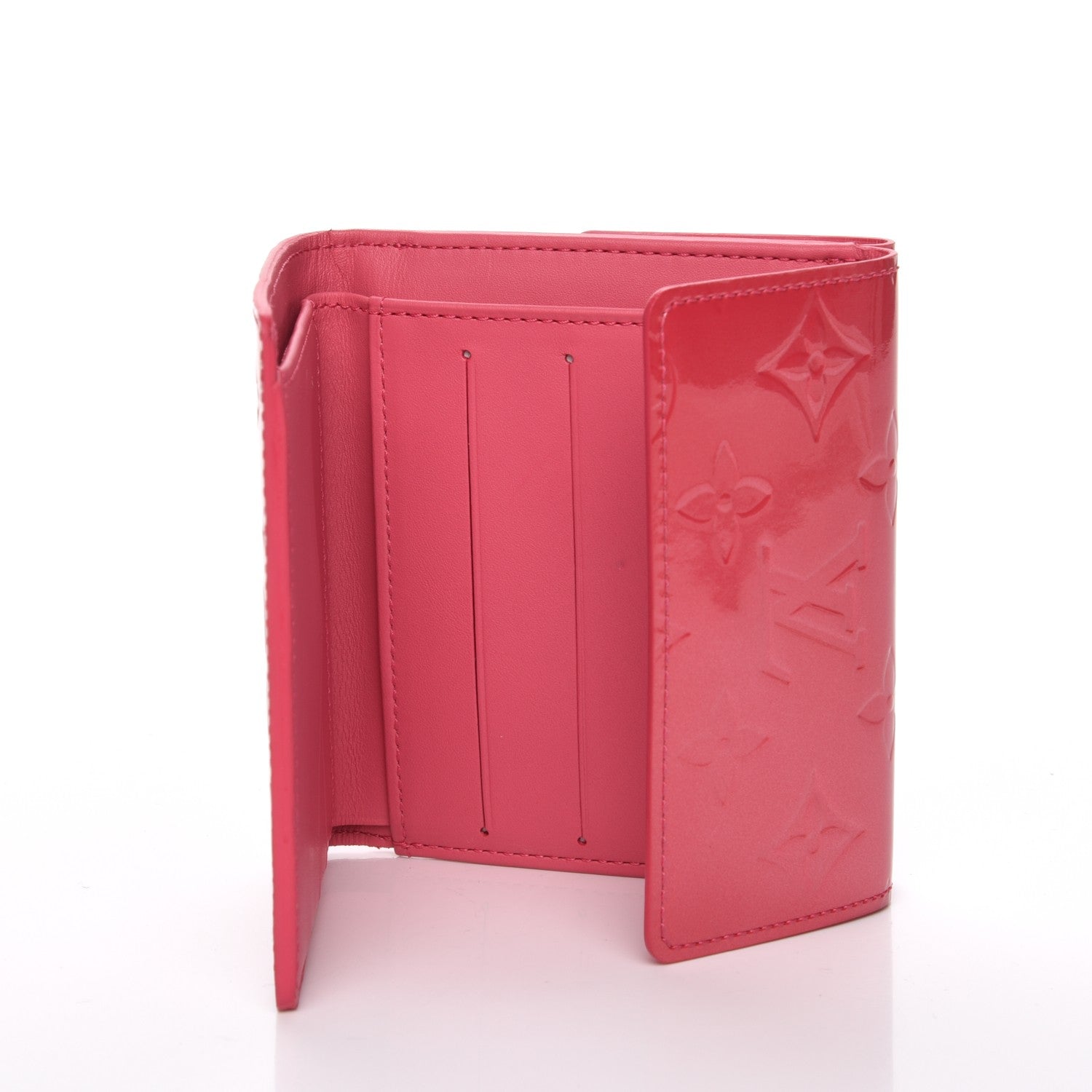 Louis Vuitton Vernis Elise Wallet Framboise 5 of 7
