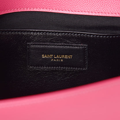 Saint Laurent Grain De Poudre Classic Monogram Cassandre Clutch Lipstick Fuchsia 6 of 7