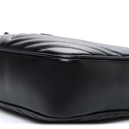 Saint Laurent Calfskin Matelasse Monogram Lou Camera Bag Black 10 of 10