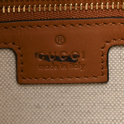 Gucci Tritone Calfskin Small Jackie 1961 Hobo Harness Brown 6 of 11