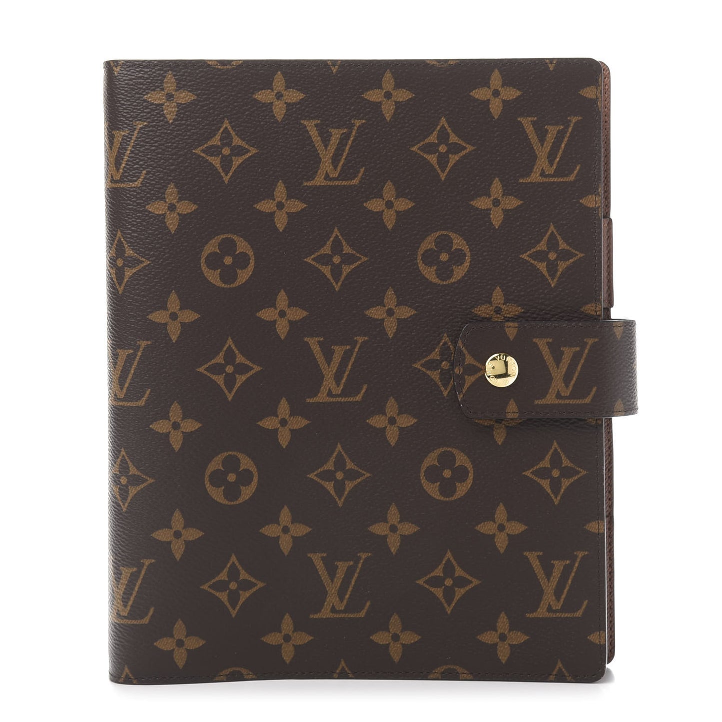 Monogram Large Ring Agenda Cover