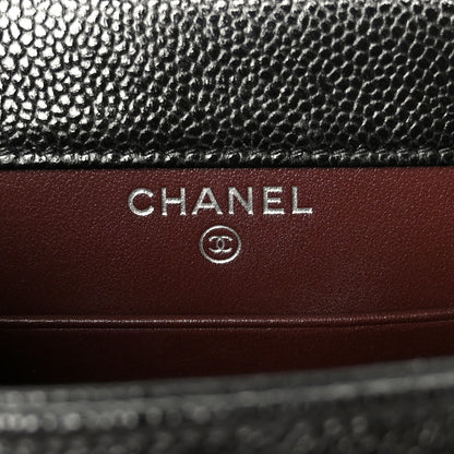 Chanel Caviar Quilted Classic Phone Holder Black 6 of 12