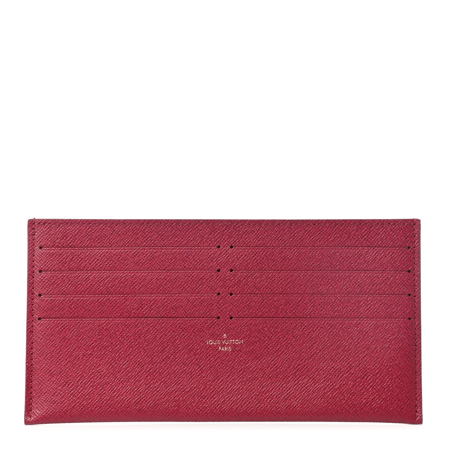Louis Vuitton Calfskin Felicie Card Holder Insert Fuchsia 1 of 6