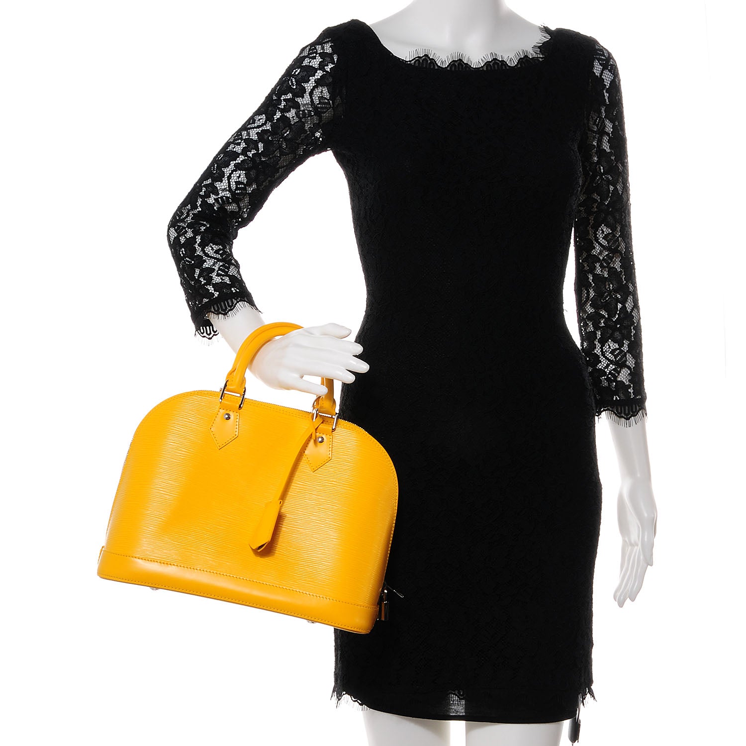 Louis Vuitton Epi Alma PM Citron 2 of 7