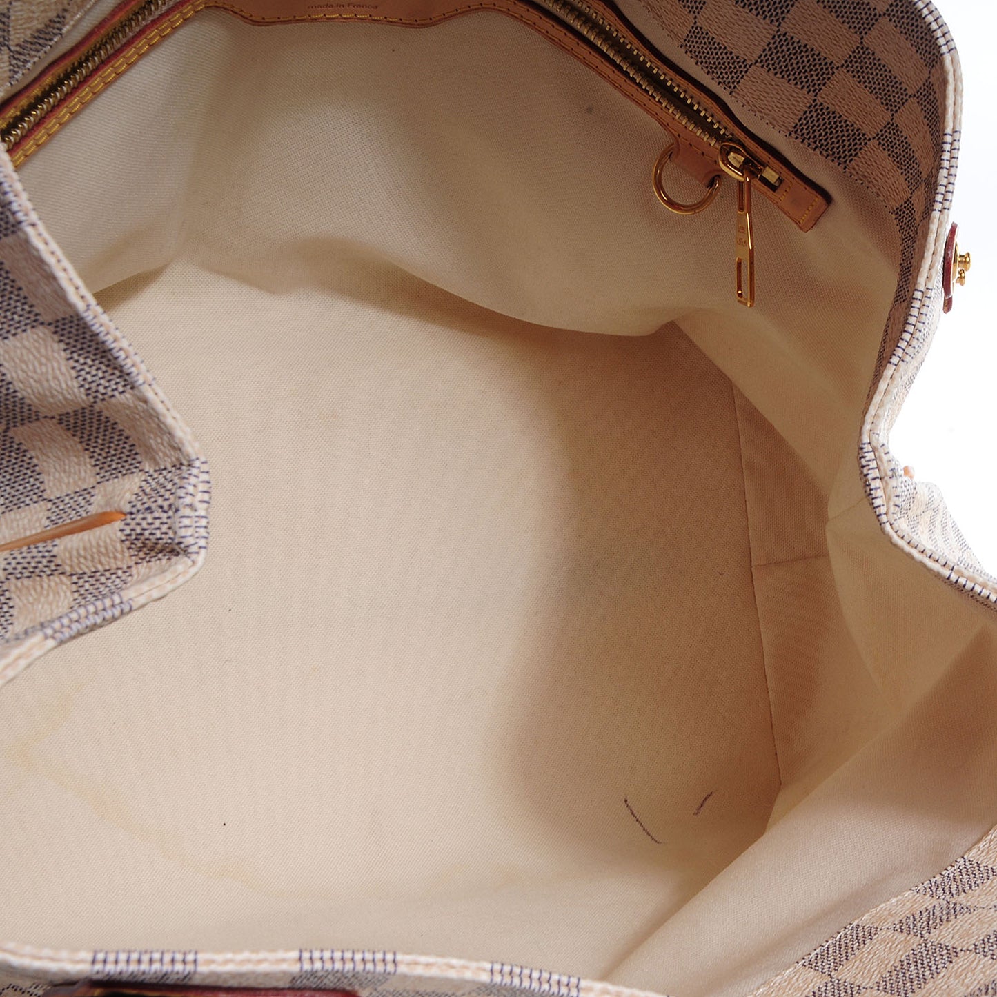 Damier Azur Beach Cabas PM