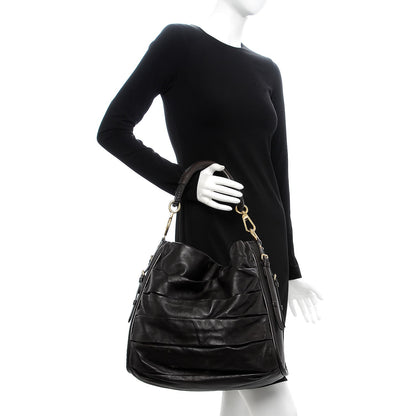 Christian Dior Lambskin Medium Libertine Hobo Brown 2 of 14