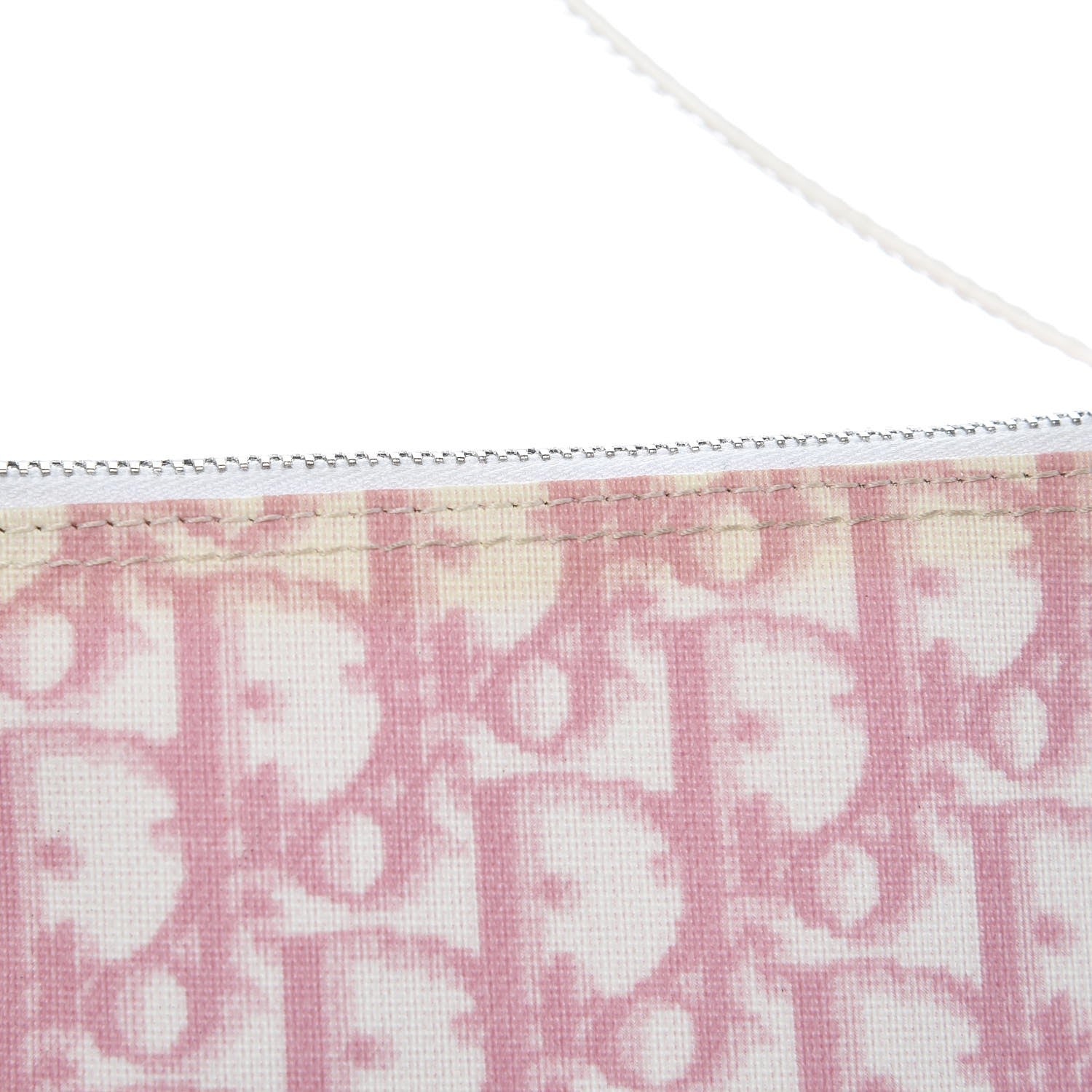 Christian Dior Monogram Mini Saddle Pochette Pink 8 of 10