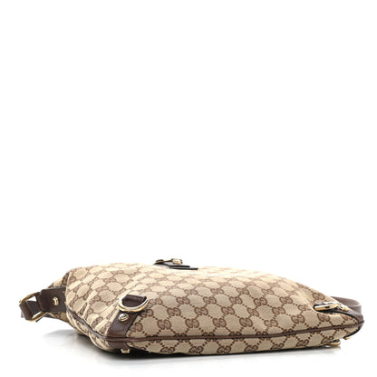 Gucci Monogram Abbey Messenger Bag Dark Brown 3 of 11