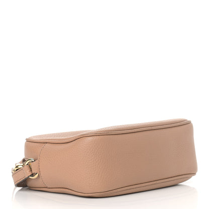 Gucci Pebbled Calfskin Small Soho Disco Bag Camelia 4 of 17