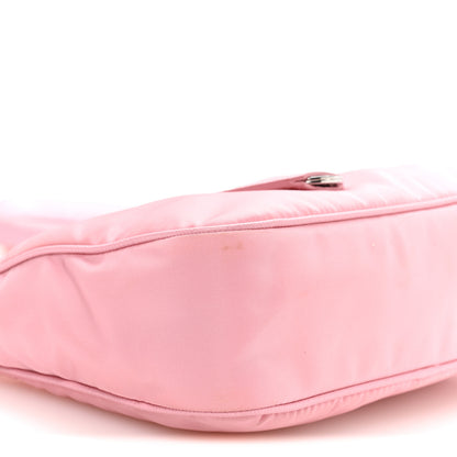 Prada Nylon Re-Edition 2005 Shoulder Bag Alabastro 10 of 11