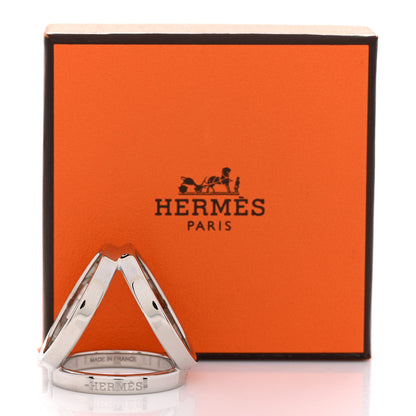 Hermes Palladium Trio Scarf Ring 5 of 5