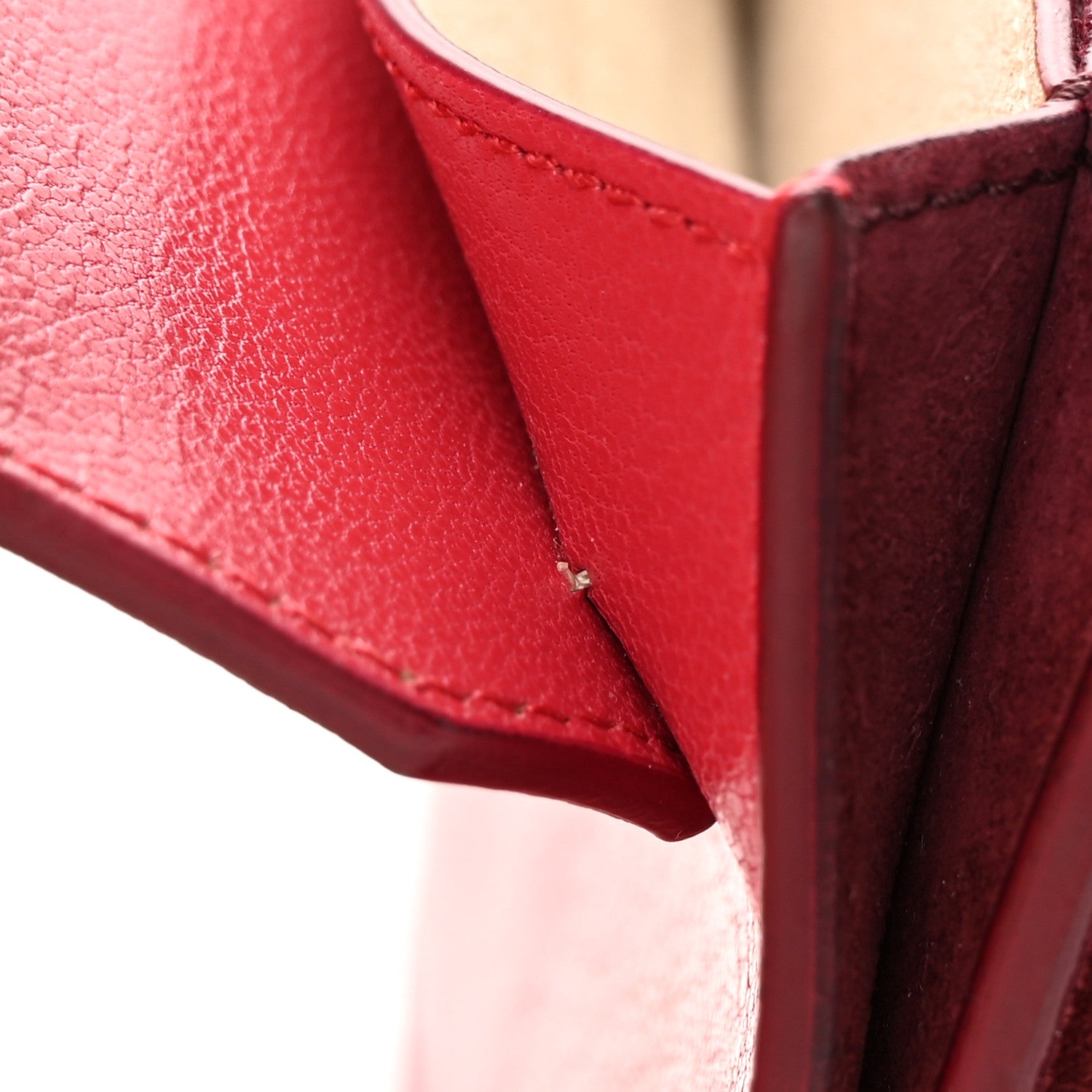 Givenchy Goatskin Suede Mini GV3 Shoulder Bag Pink Aubergine 10 of 11