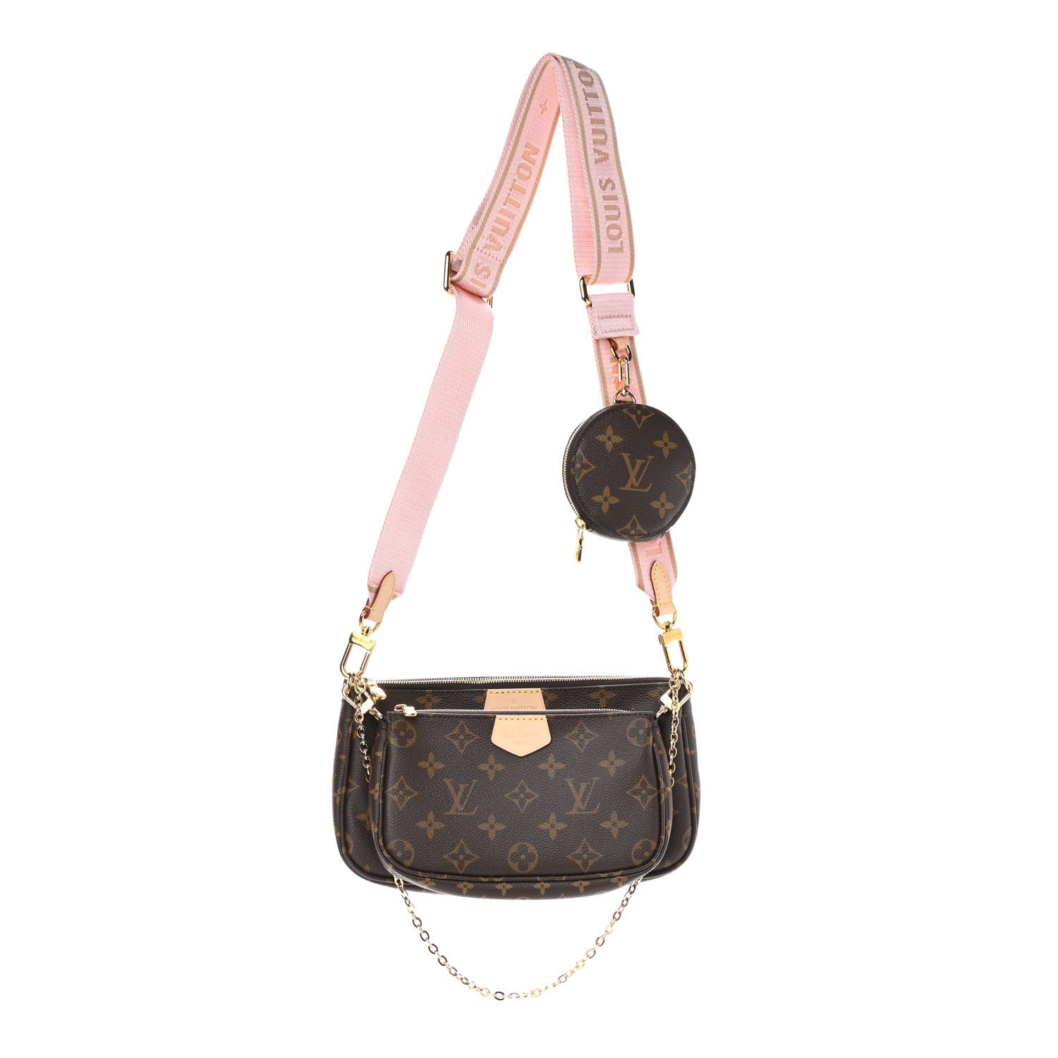 Louis Vuitton Monogram Multi Pochette Accessories Rose Clair 1 of 9