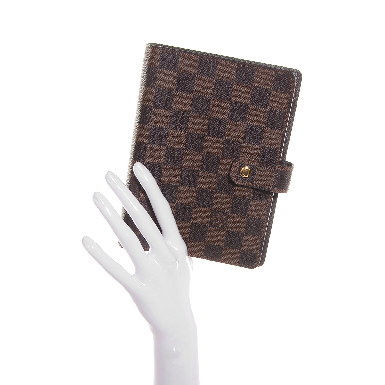 Louis Vuitton Damier Ebene Medium Ring Agenda Cover 2 of 7