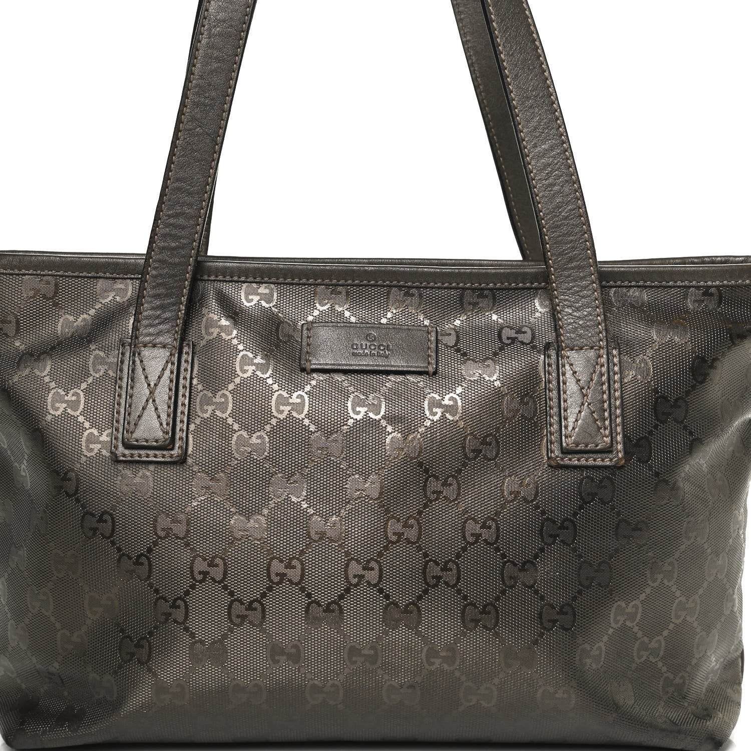 Gucci Imprime Monogram Small Joy Tote Pewter 10 of 12