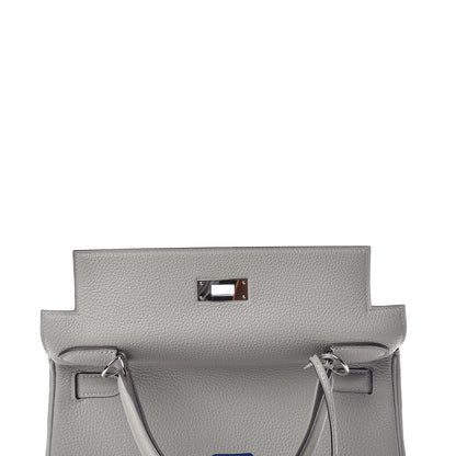 Hermes Togo Kelly Retourne 28 Gris Mouette 17 of 40