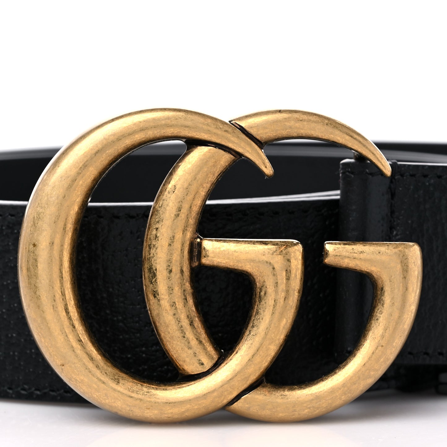 Textured Calfskin Double G 40mm Belt 100 40 Black