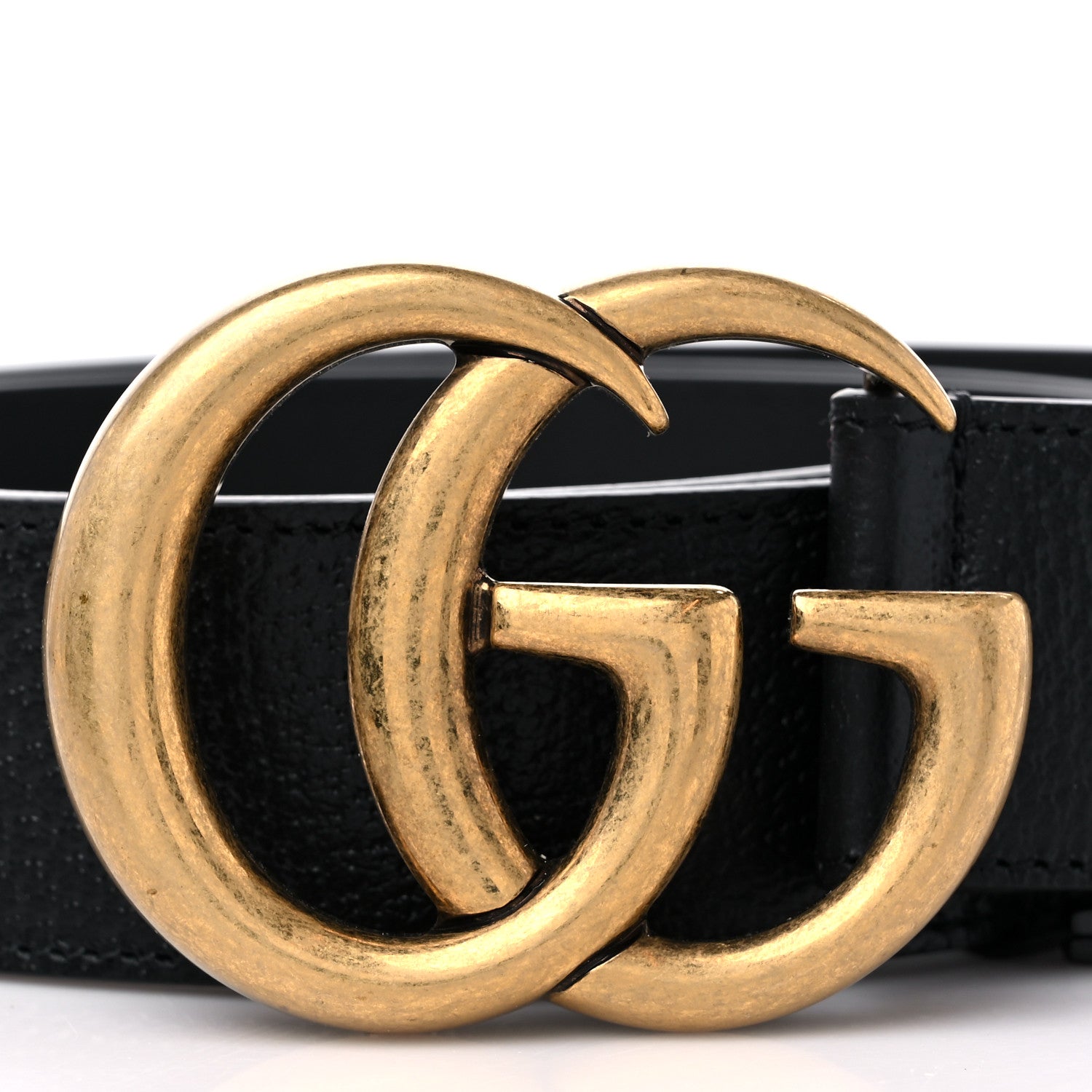 Gucci Textured Calfskin Double G 40mm Belt 100 40 Black 6 of 6