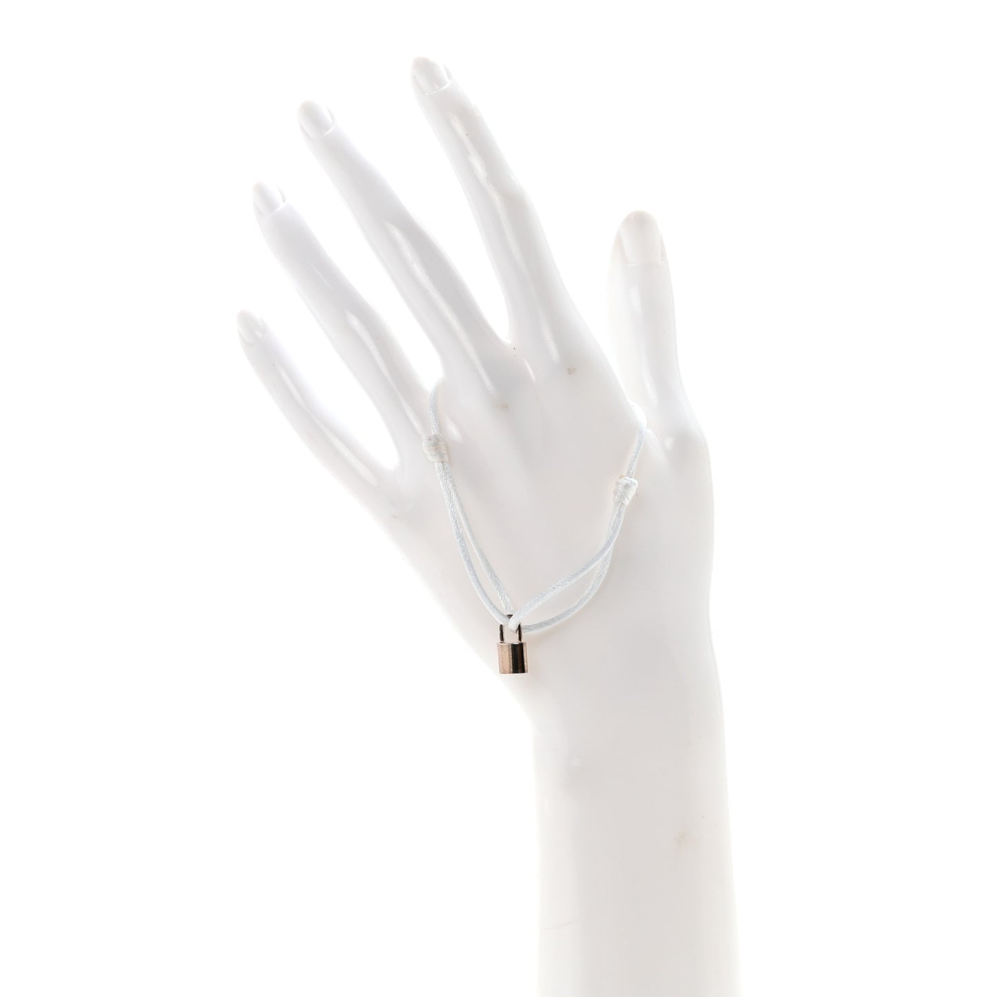 X UNICEF Sterling Silver Lockit Bracelet White