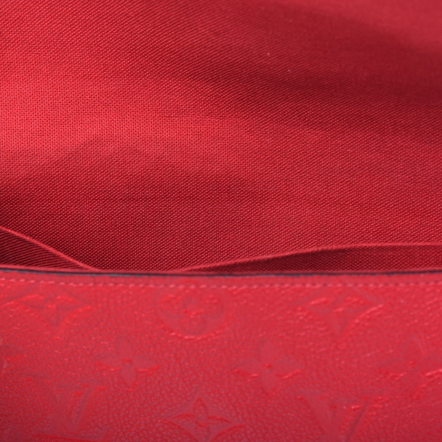 Louis Vuitton Empreinte Pochette Felicie Chain Wallet Scarlet 9 of 19