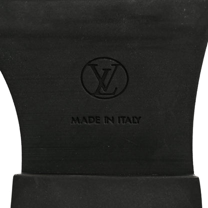 Louis Vuitton Calfskin Monogram Beaubourg Ankle Boots 39 Black 8 of 13