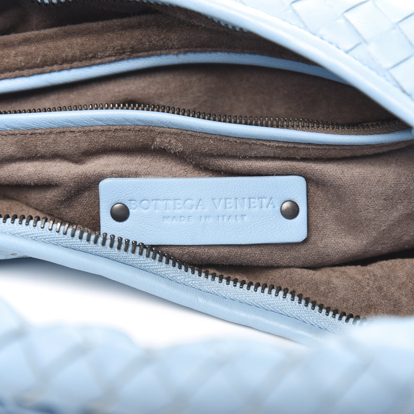 Nappa Intrecciato Medium Veneta Hobo Ciel