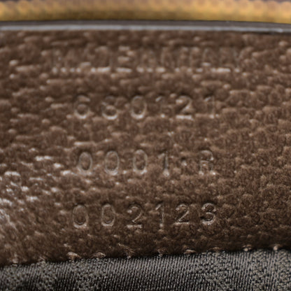 Gucci X BALENCIAGA BB Supreme Monogram Web Small Ophidia Shoulder Bag Beige New Acero 7 of 11