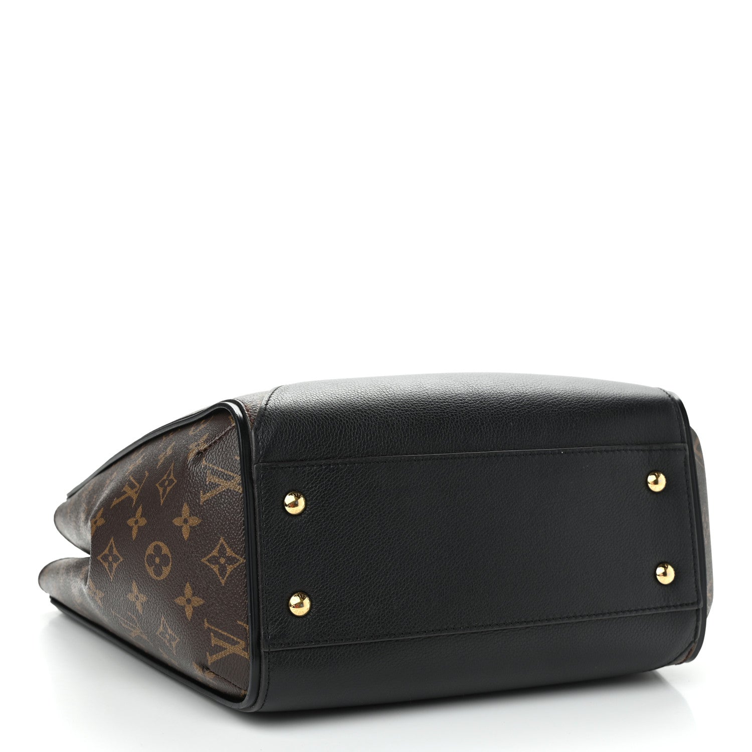 Louis Vuitton Calfskin Monogram Kimono Tote Black 4 of 9