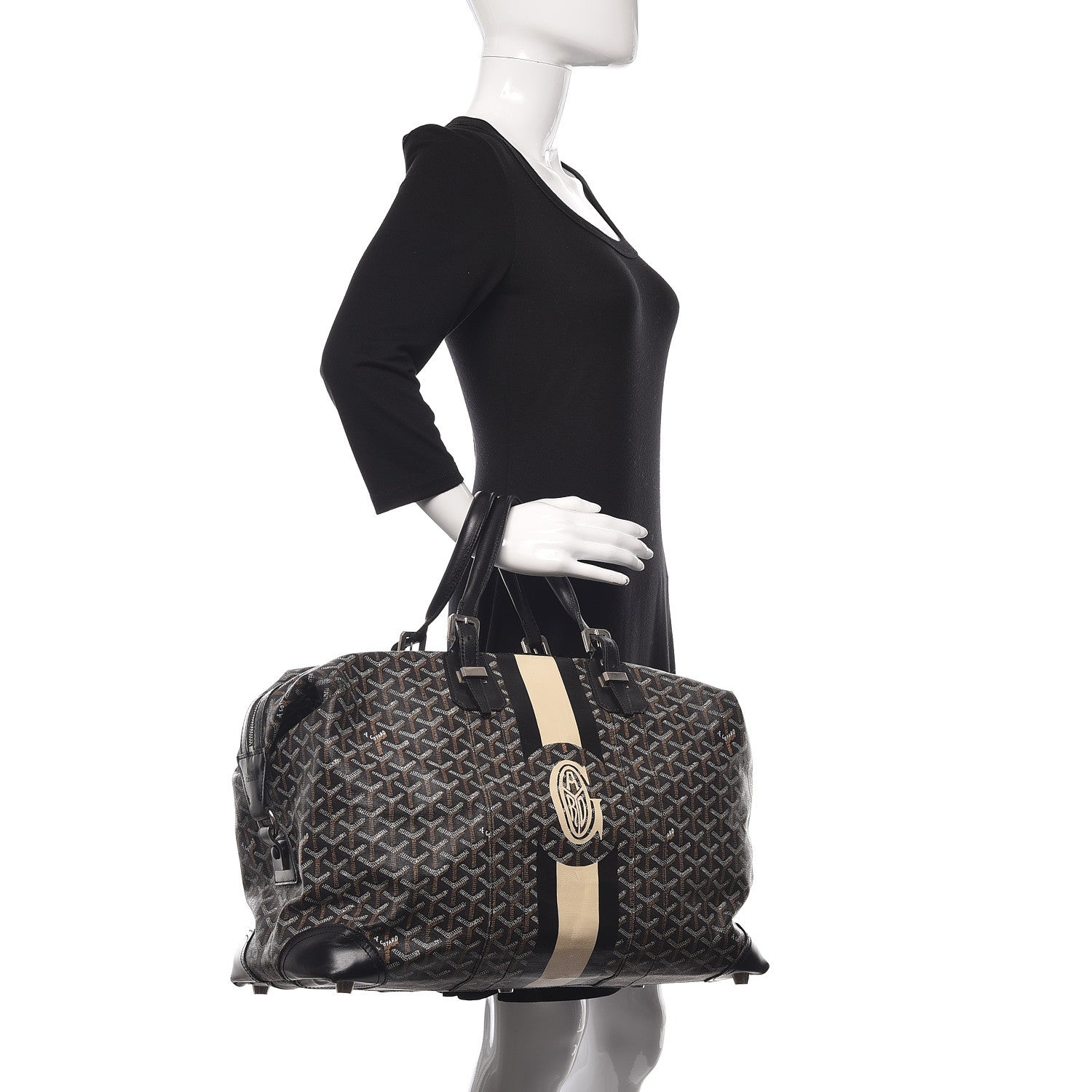 Goyard Goyardine Boeing 45 Black 2 of 11