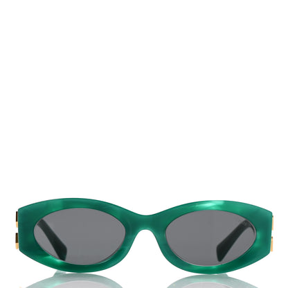 Miu Miu Acetate Sunglasses SMU11W Green 2 of 7