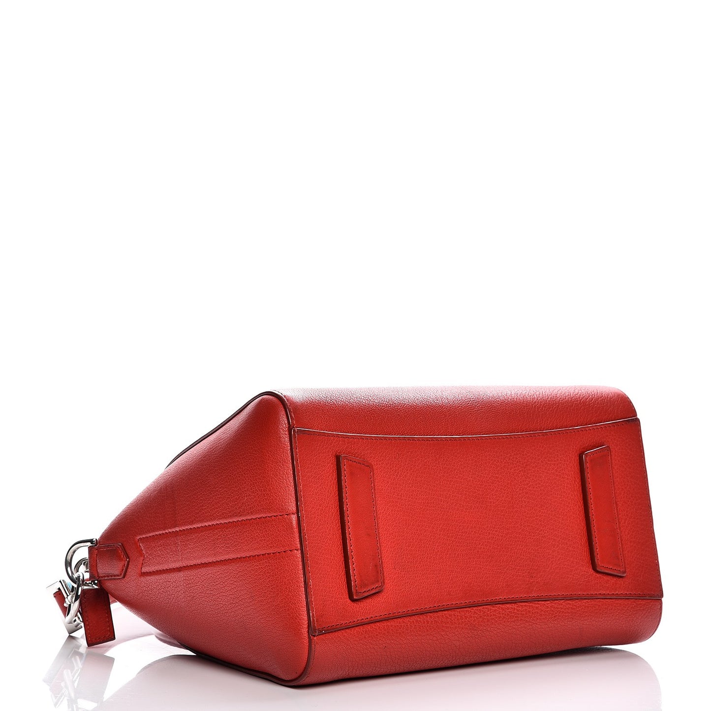 Sugar Goatskin Small Antigona Vermillon