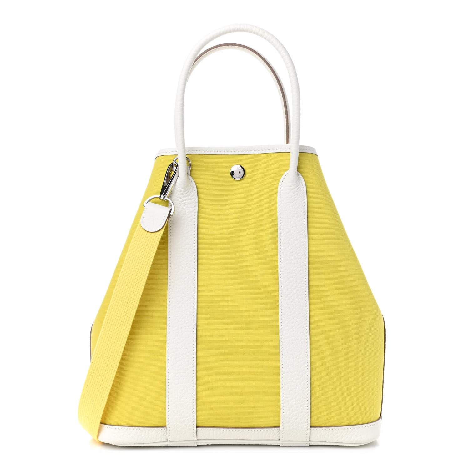 Hermes Military Toile Negonda Garden File 28 Lime White 1 of 7