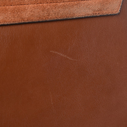 Chloe Suede Calfskin Medium Faye Shoulder Bag Tobacco 14 of 18