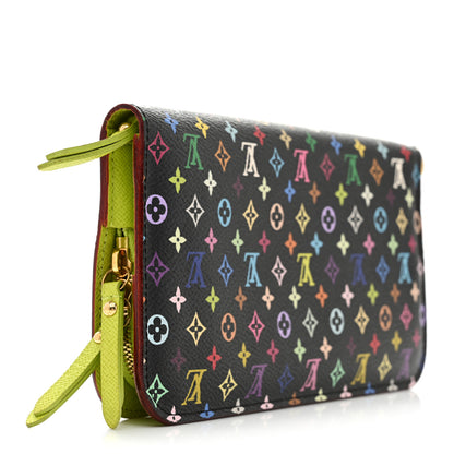 Louis Vuitton Monogram Multicolor Insolite Wallet Black Pistache 3 of 7