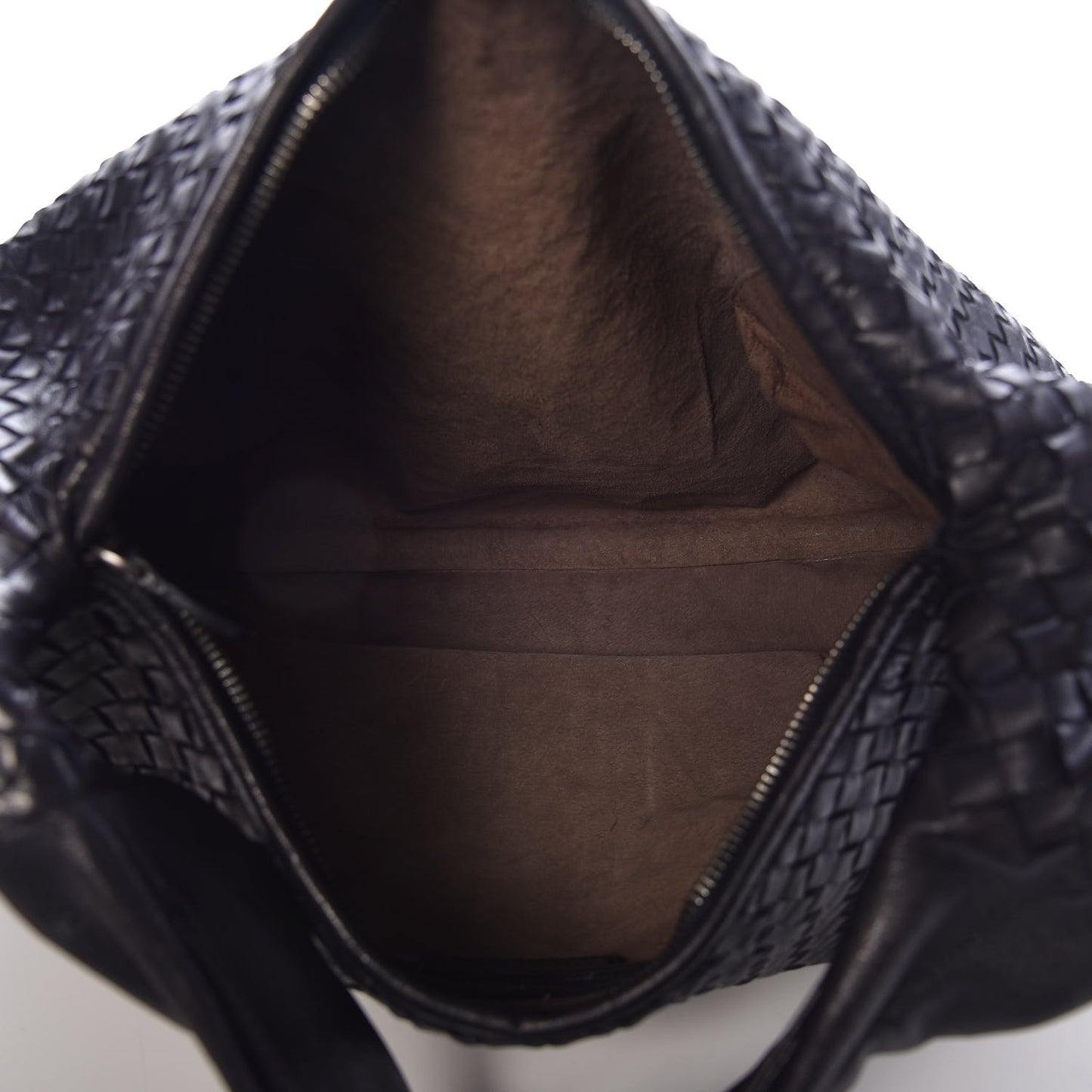 Nappa Intrecciato Large Belly Veneta Hobo Tourmaline
