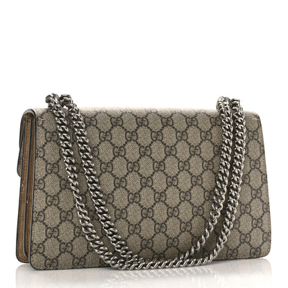 Gucci GG Supreme Monogram Small Dionysus Shoulder Bag Taupe 3 of 13