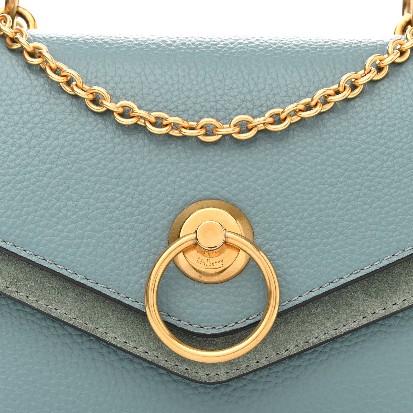 Small Classic Grain Small Harlow Chain Satchel