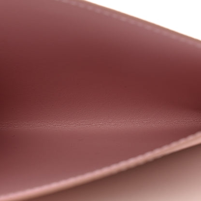 Louis Vuitton Calfskin Felicie Card Holder Insert Rose Ballerine 5 of 8