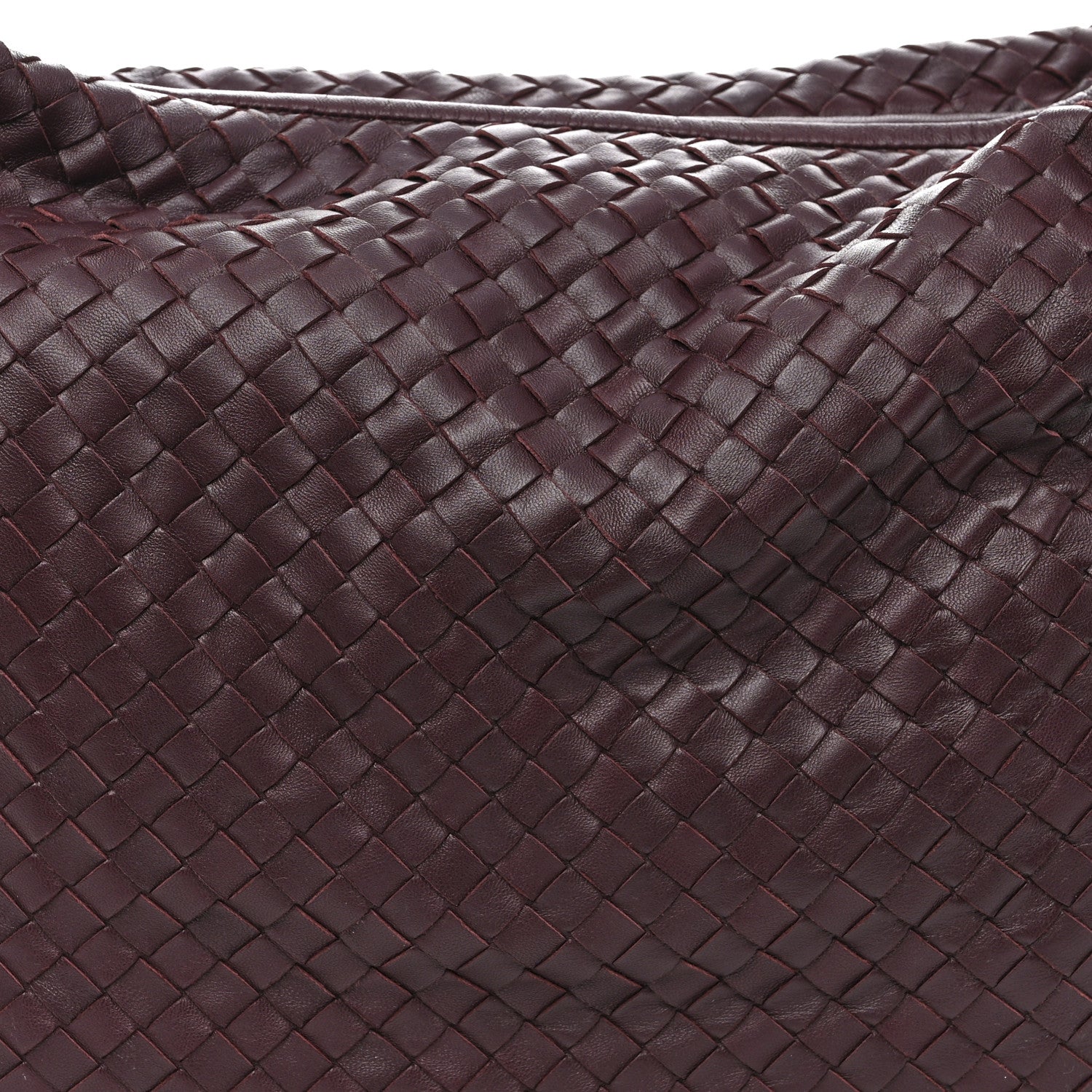 Bottega Veneta Nappa Intrecciato Veneta Hobo Aubergine 9 of 11